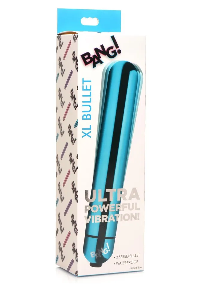 Bang Vibrating Metallic XL Bullet BANG Female Sex Toys