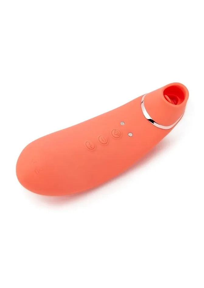 Nu Sensuelle Vibrators Nu Sensuelle Trinitii Triple Action Suction Flickering Silicone Tongue