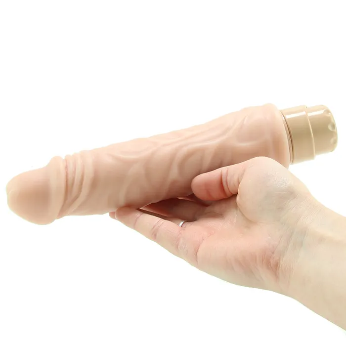 Dr Skin 85 Inch Vibe 10 in Beige Blush Dildos Dr Skin 85 Inch Vibe 10 in Beige Blush Dildos