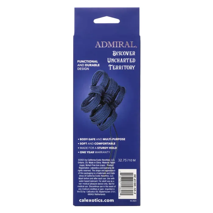 Explore Sensual Adventures with Admiral Rope 3275 Feet California Exotic Novelties Male Sex Toys