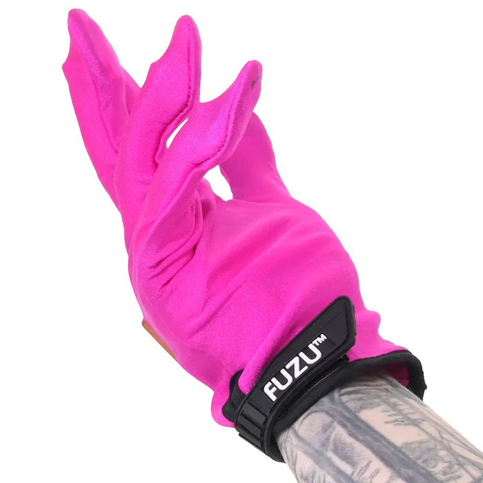 Fuzu Vibrating Small Massage Gloves in Pink Deeva Vibrators