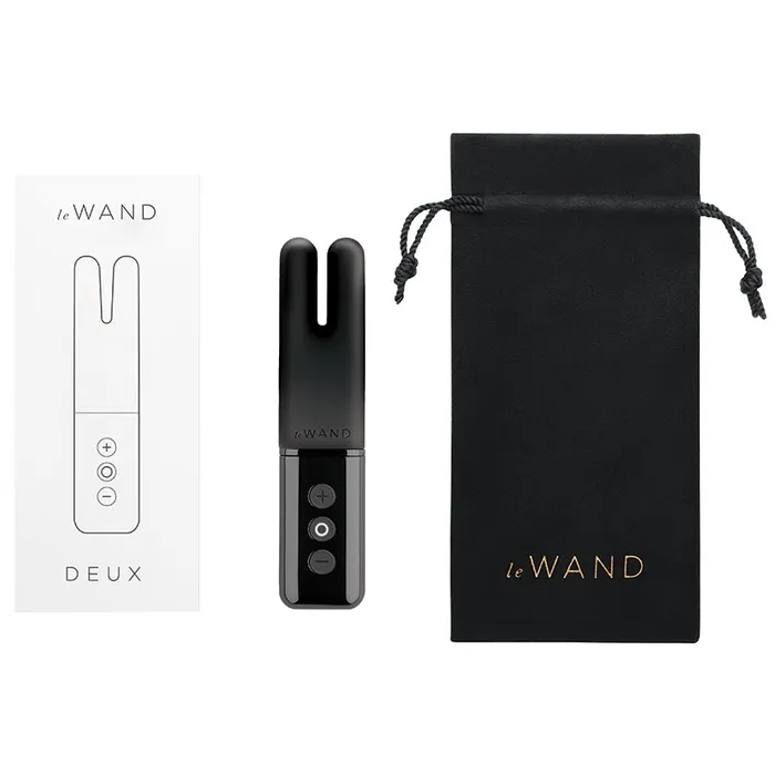 Le Wand Chrome DeuxBlack LE WAND Vibrators