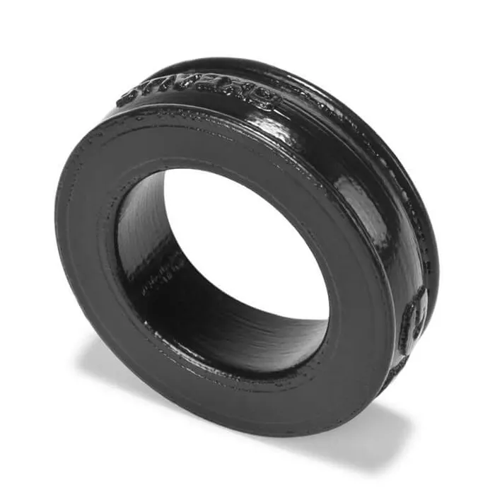 Male Sex Toys Pig Ring Comfort Cock Ring Black by Oxballs Super Soft Silicone Made in USA OXBALLS