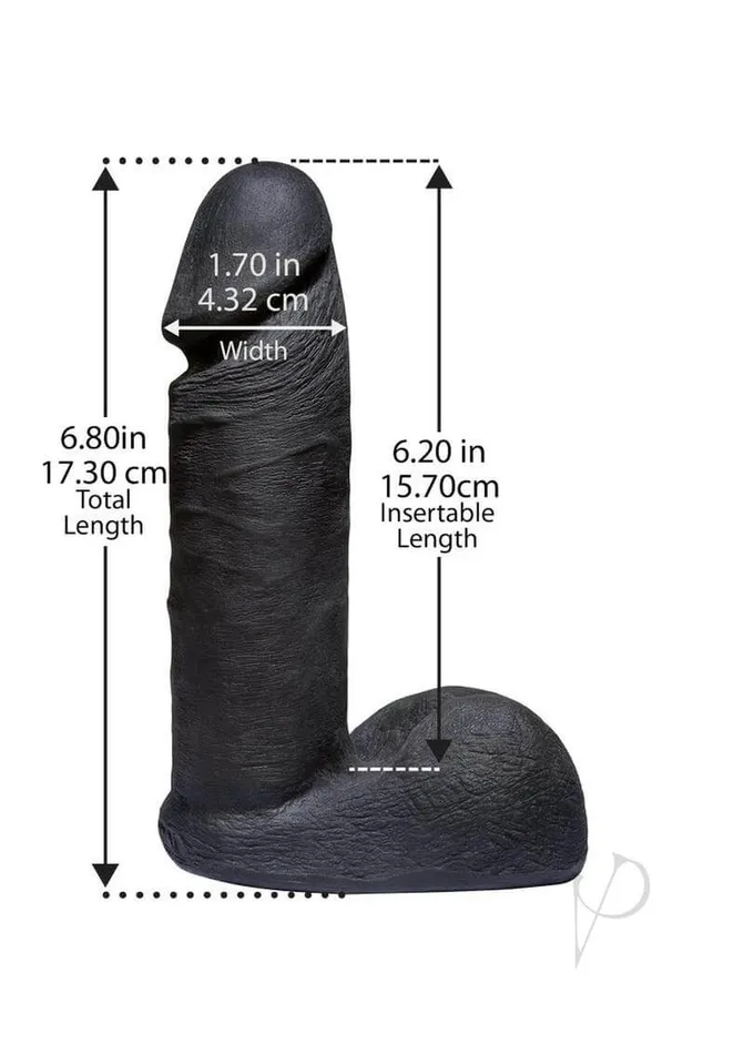 VacULock Codeblack UR3 Realistic Cock 6Inch Dildo Lifelike Pleasure Doc Johnson Enterprises Dildos